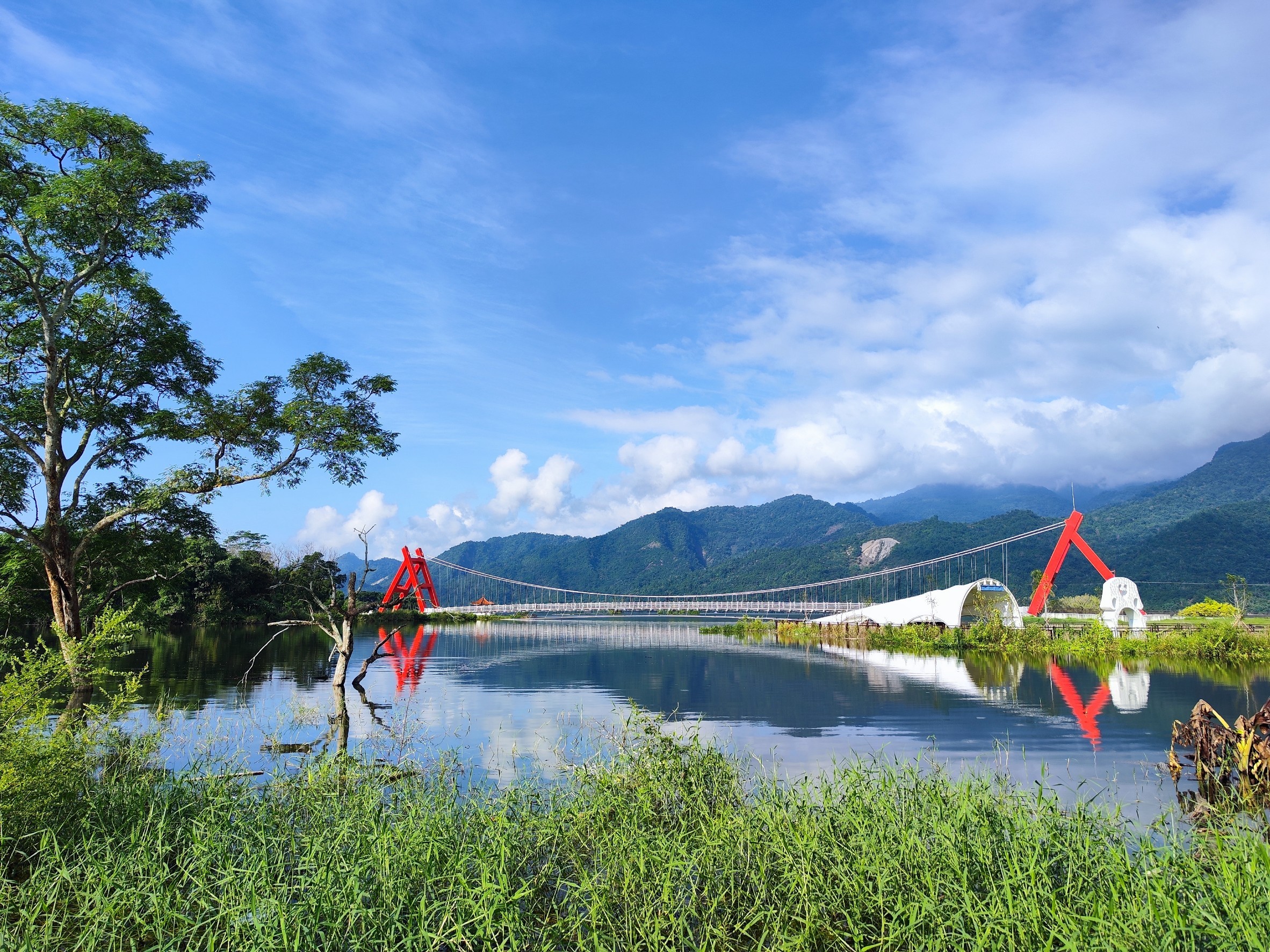 嘉義,大埔,同心橋,吊橋,橋樑,山海戀單車